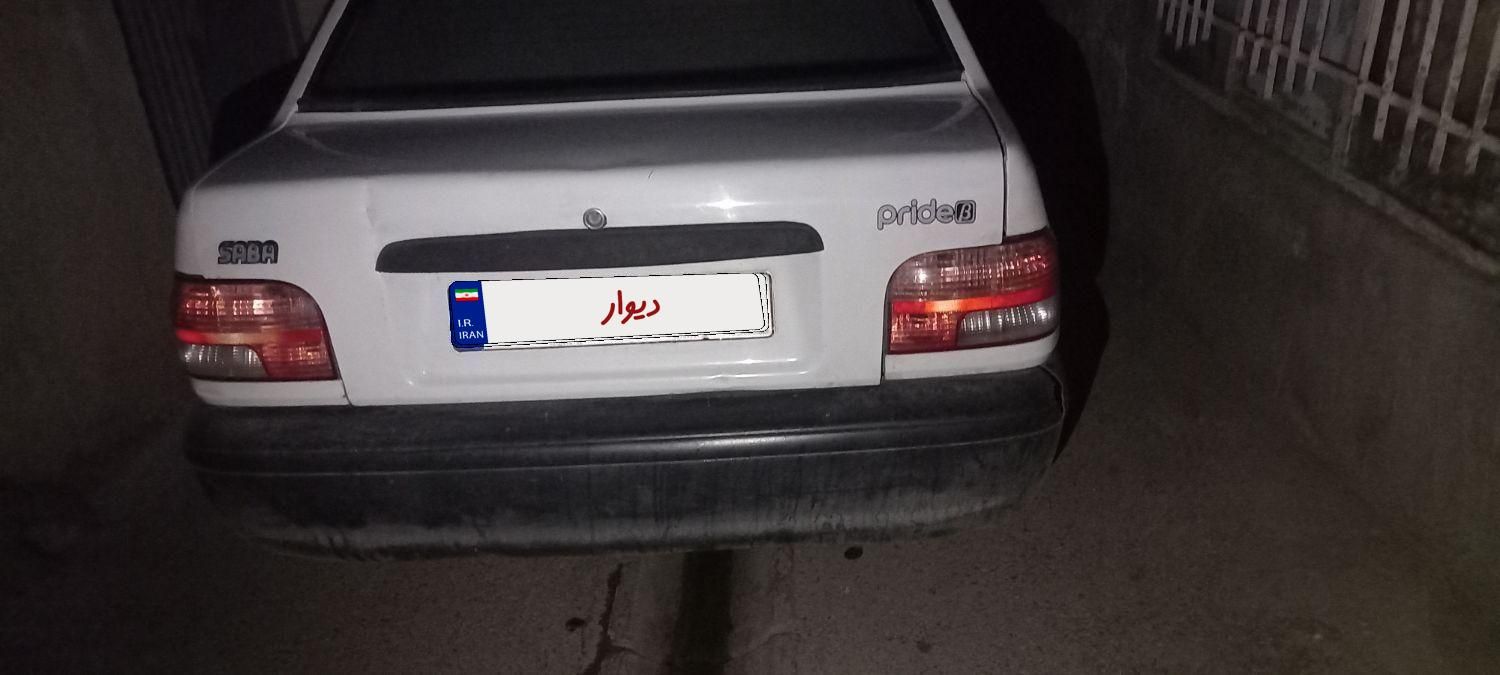 پراید صبا دنده‌ای - 1387