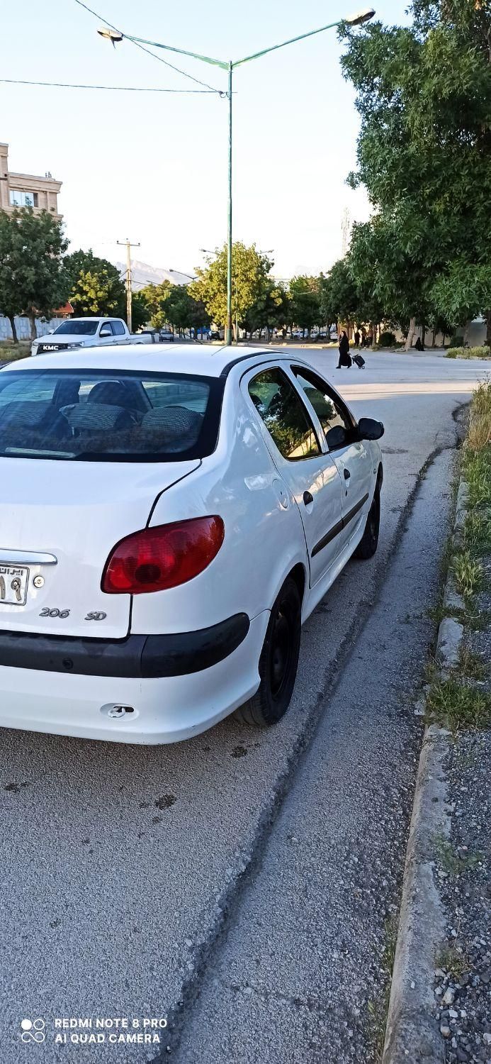 پژو 206 SD v8 - 1395