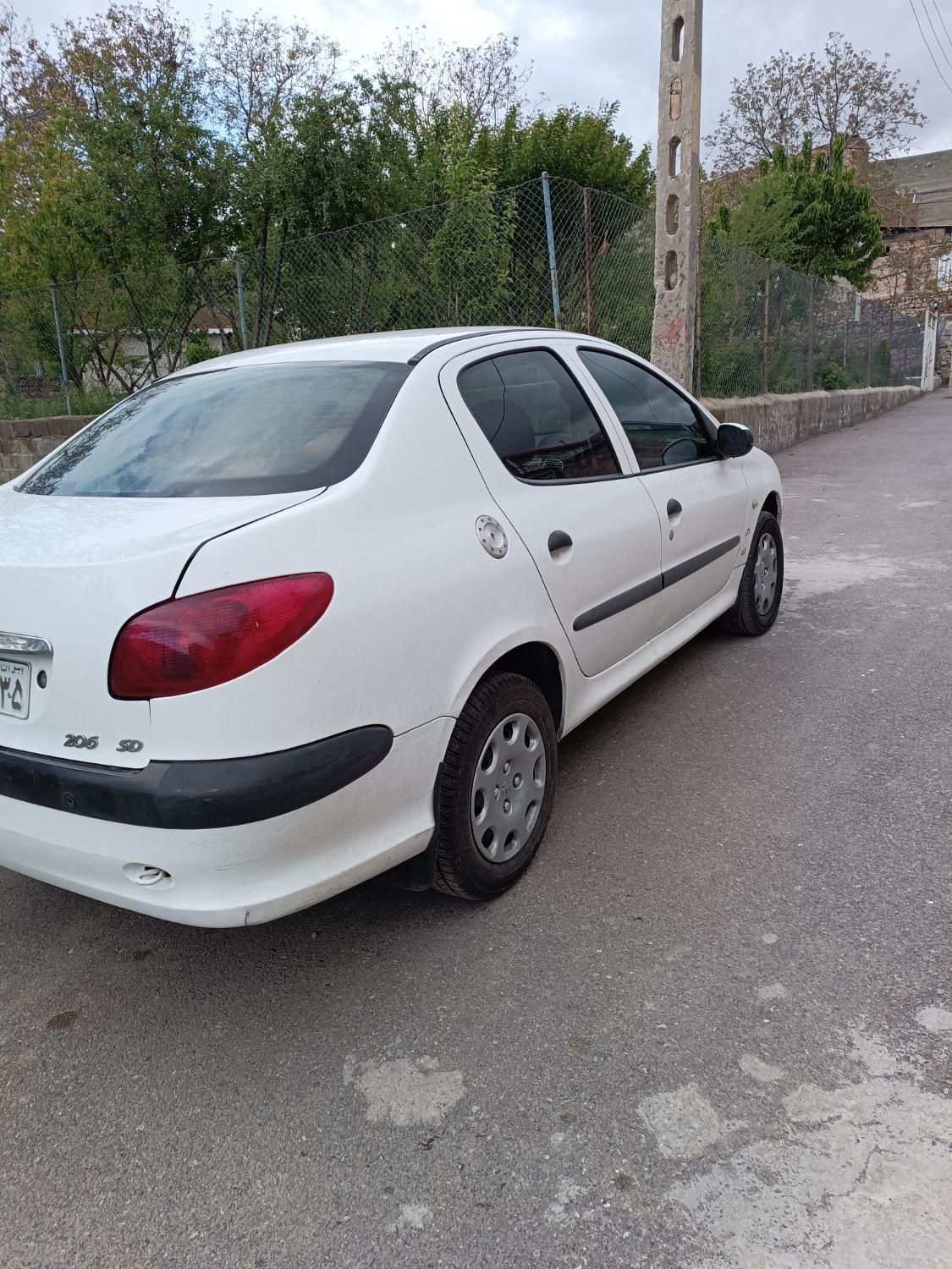 پژو 206 SD v8 - 1396