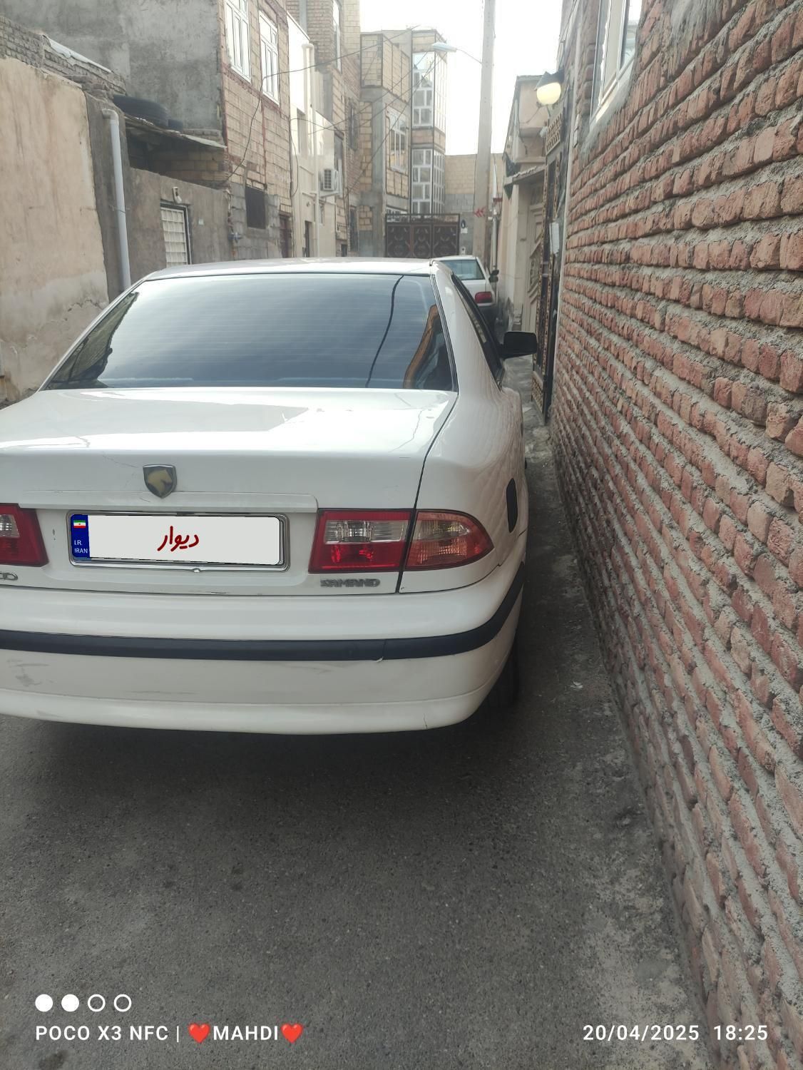 سمند LX EF7 دوگانه سوز - 1392