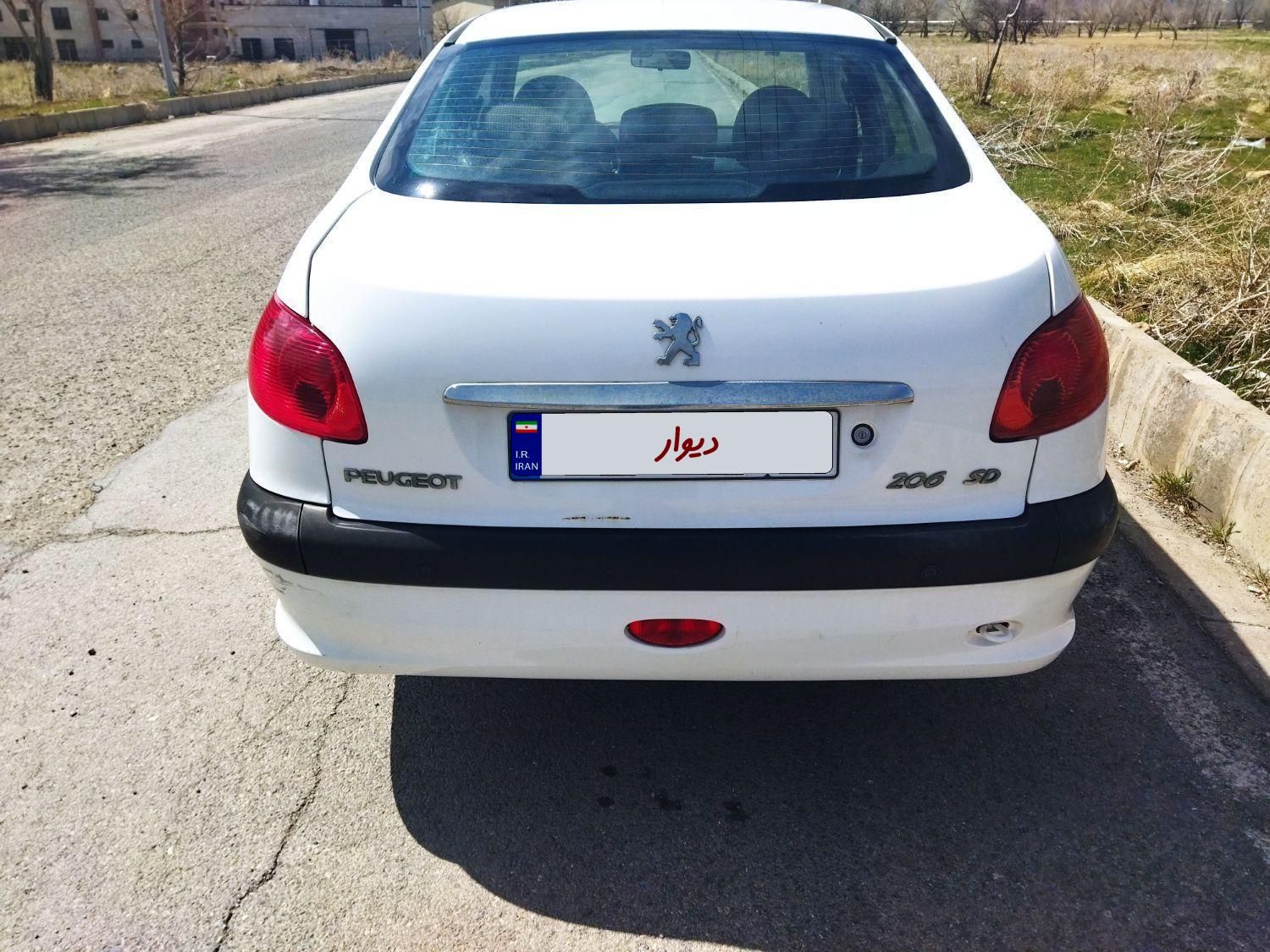 پژو 206 SD v8 - 1393