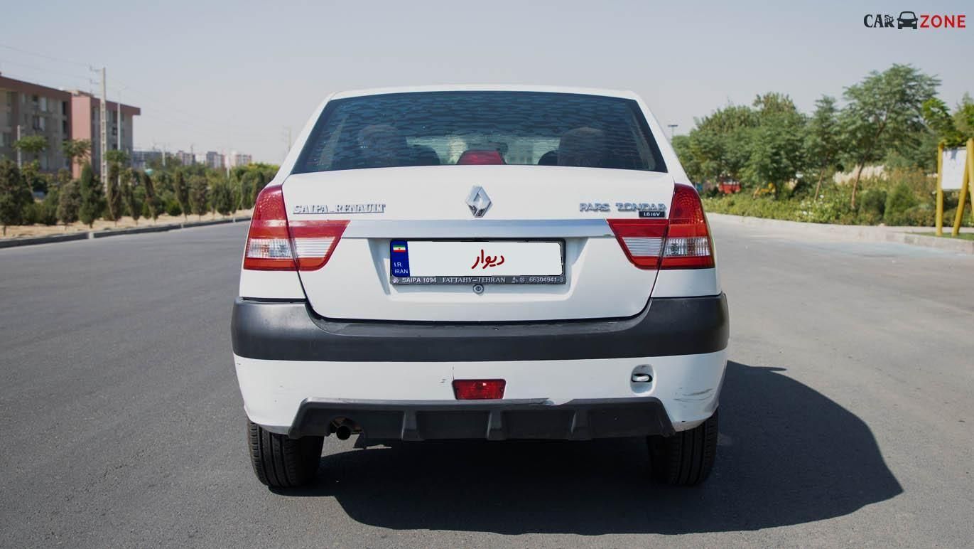 رنو پارس تندر گیربکس JHQ + مولتی مدیا - 1396