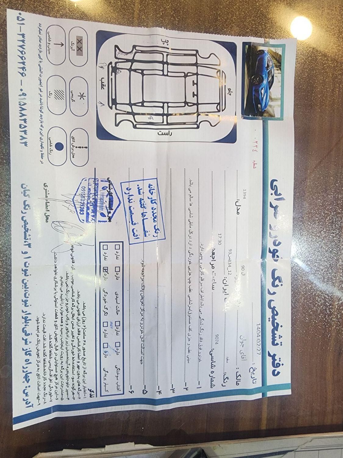 رنو تندر 90 اتوماتیک - 1394