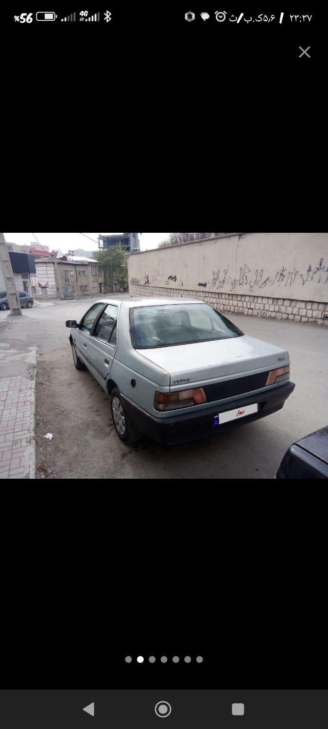 پژو روآ دوگانه سوز - 1386