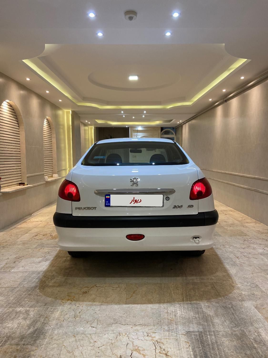 پژو 206 SD v8 - 1395