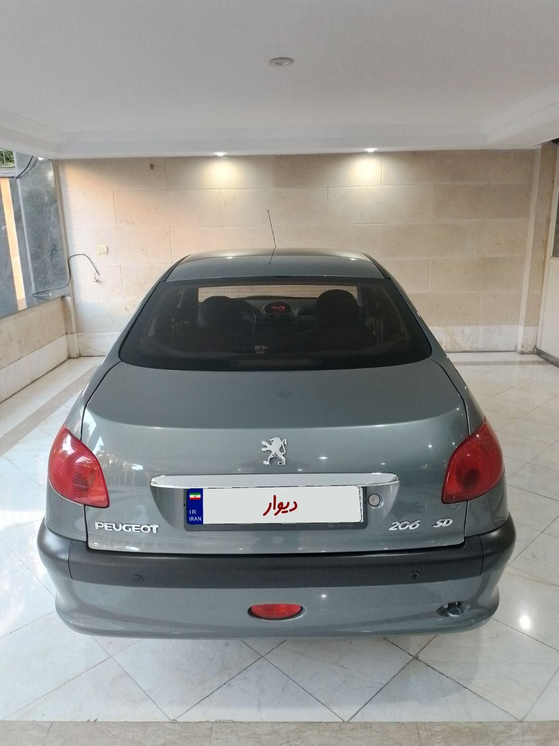 پژو 206 SD v8 - 1395