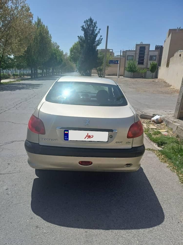 پژو 206 تیپ 5 - 1386