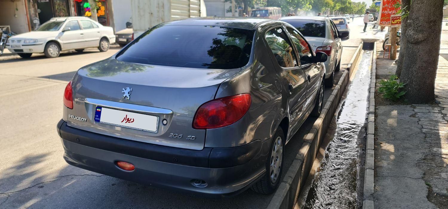 پژو 206 SD v8 - 1393