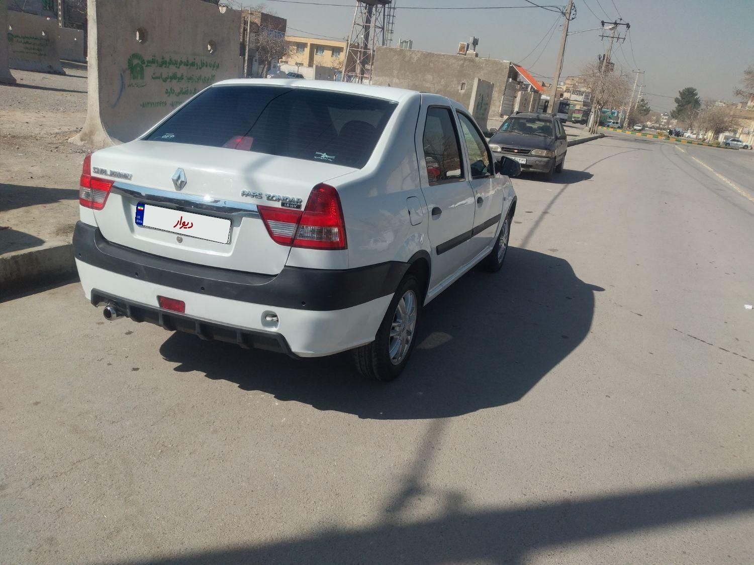 رنو پارس تندر گیربکس JHQ + مولتی مدیا - 1397