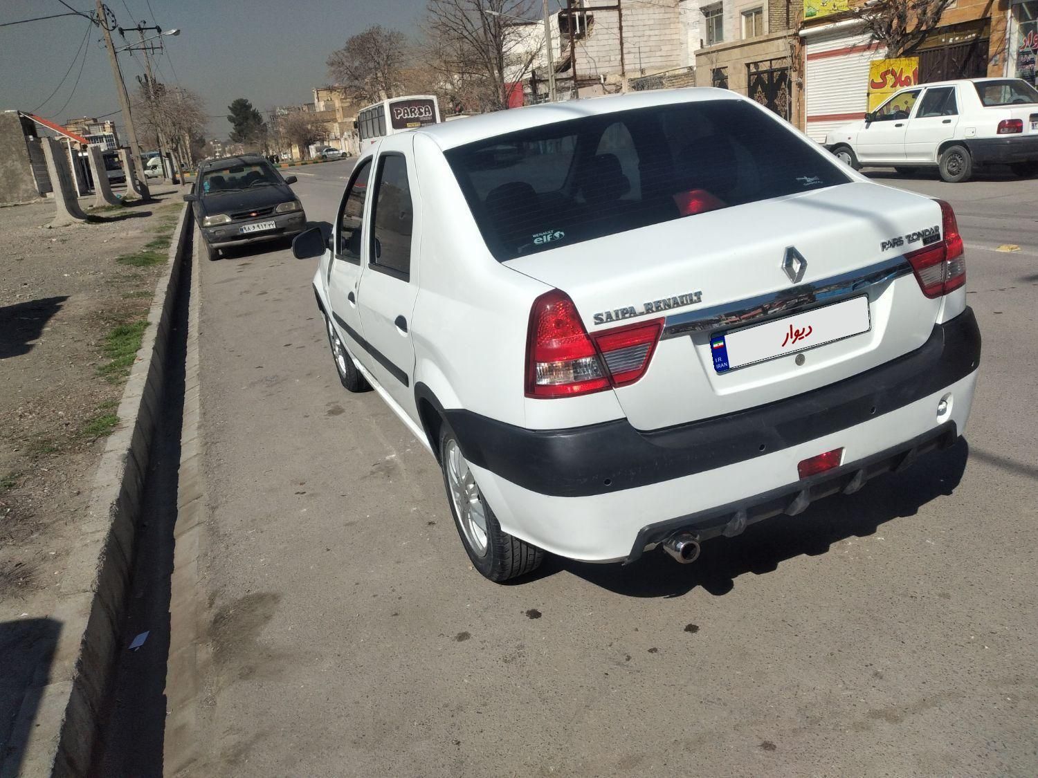 رنو پارس تندر گیربکس JHQ + مولتی مدیا - 1397