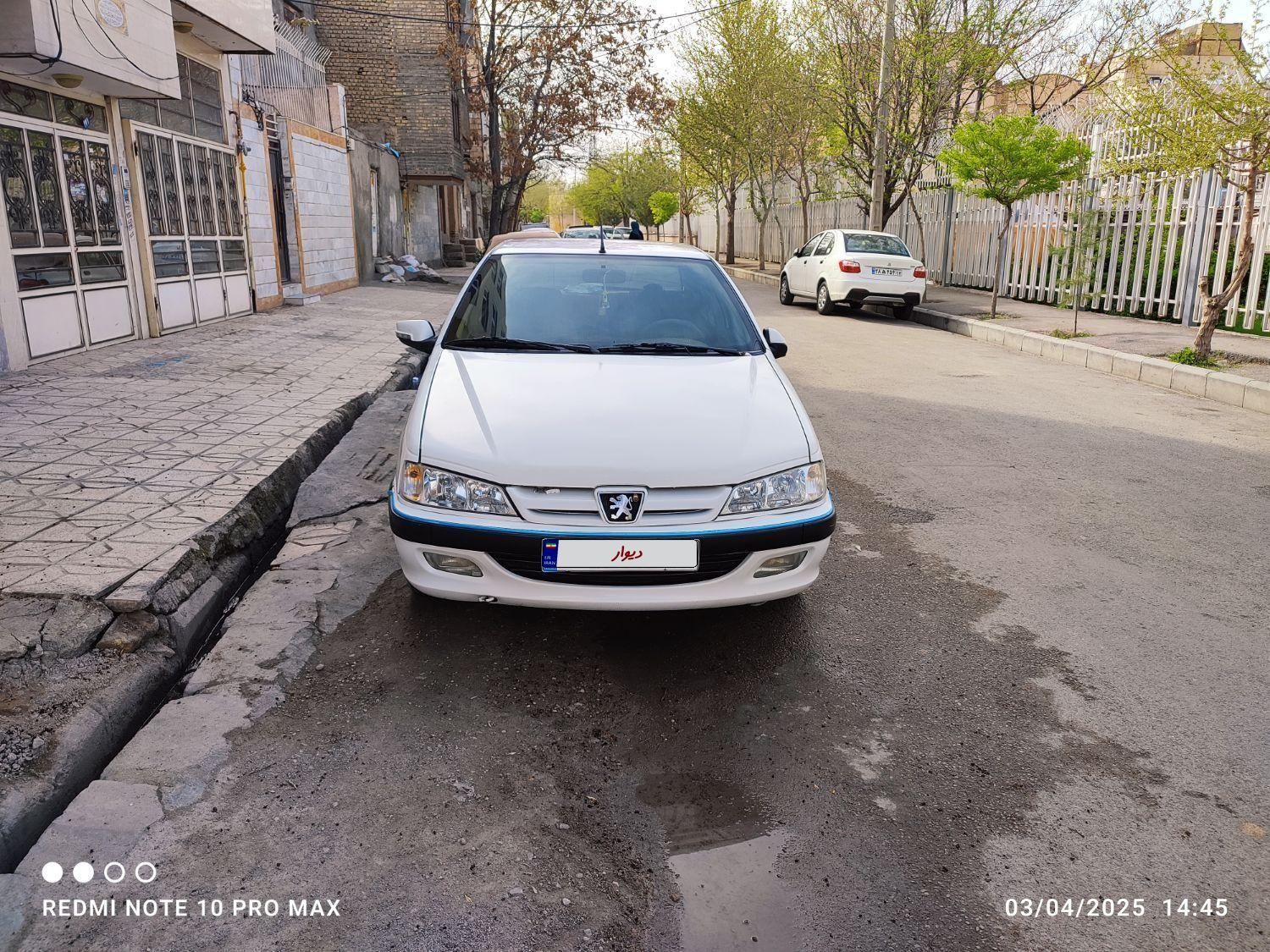 پژو پارس XU7ساده - 1392