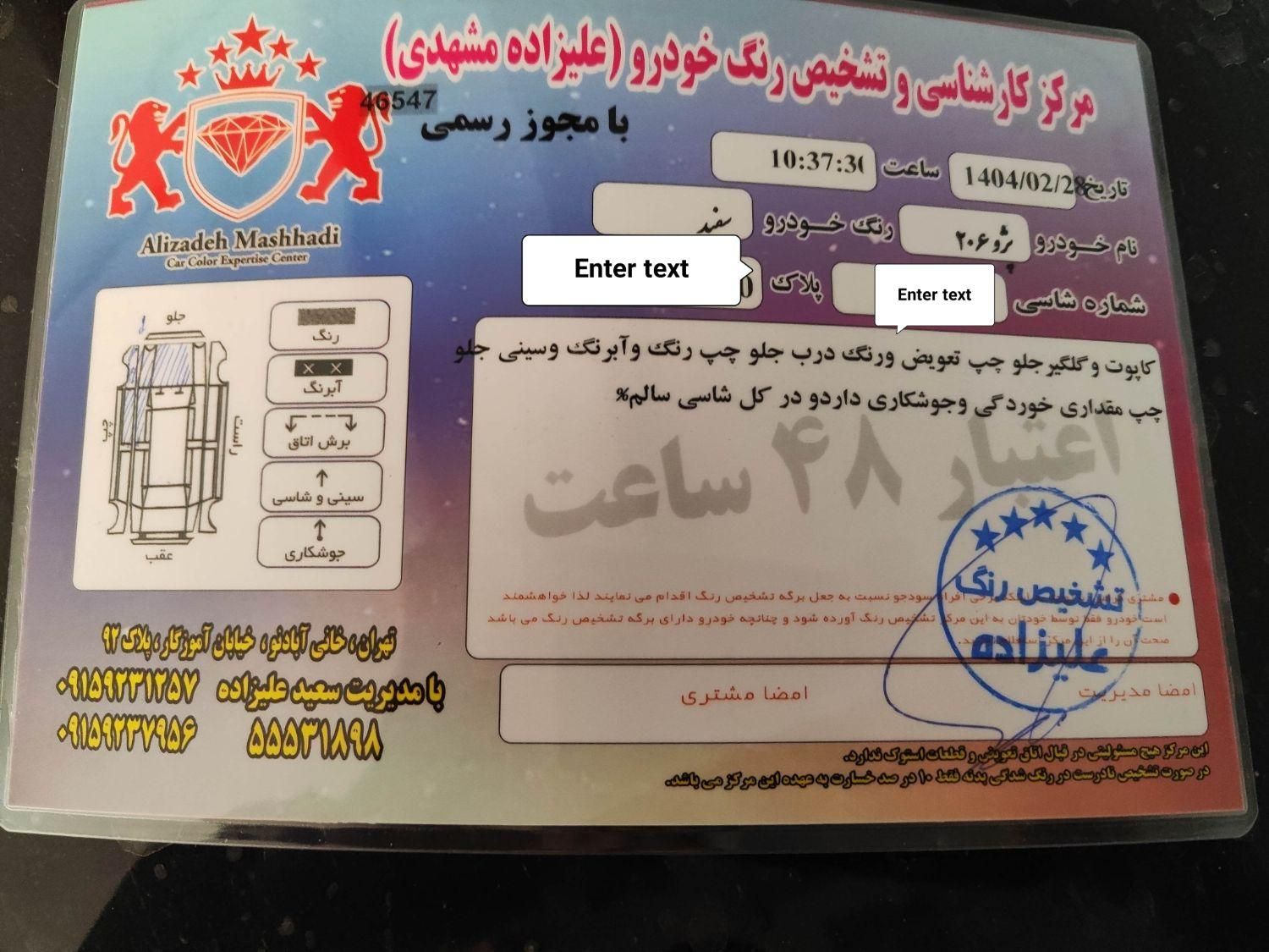 پژو 206 تیپ 2 - 1399