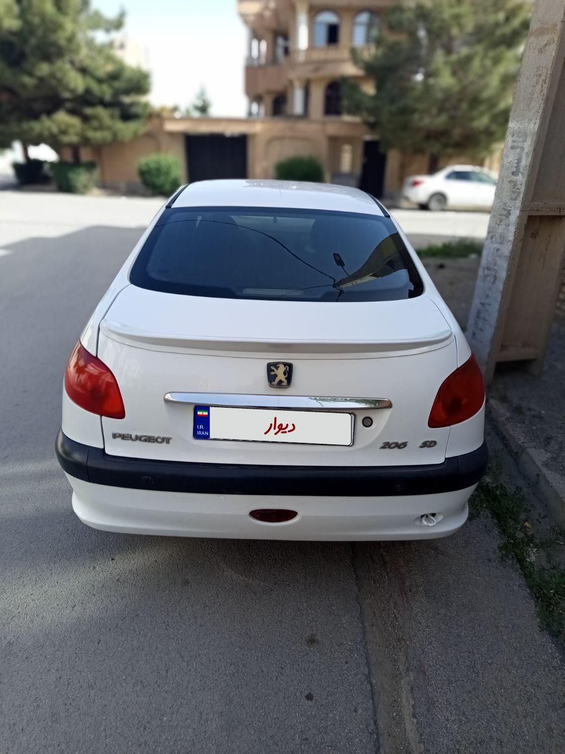 پژو 206 SD v8 - 1393