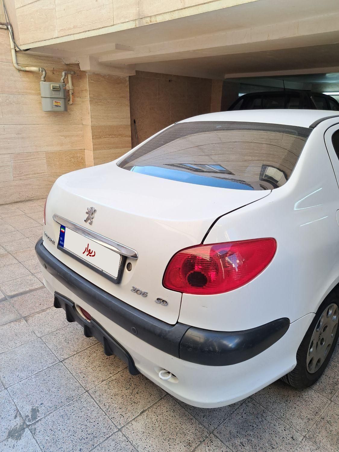 پژو 206 SD v8 - 1396