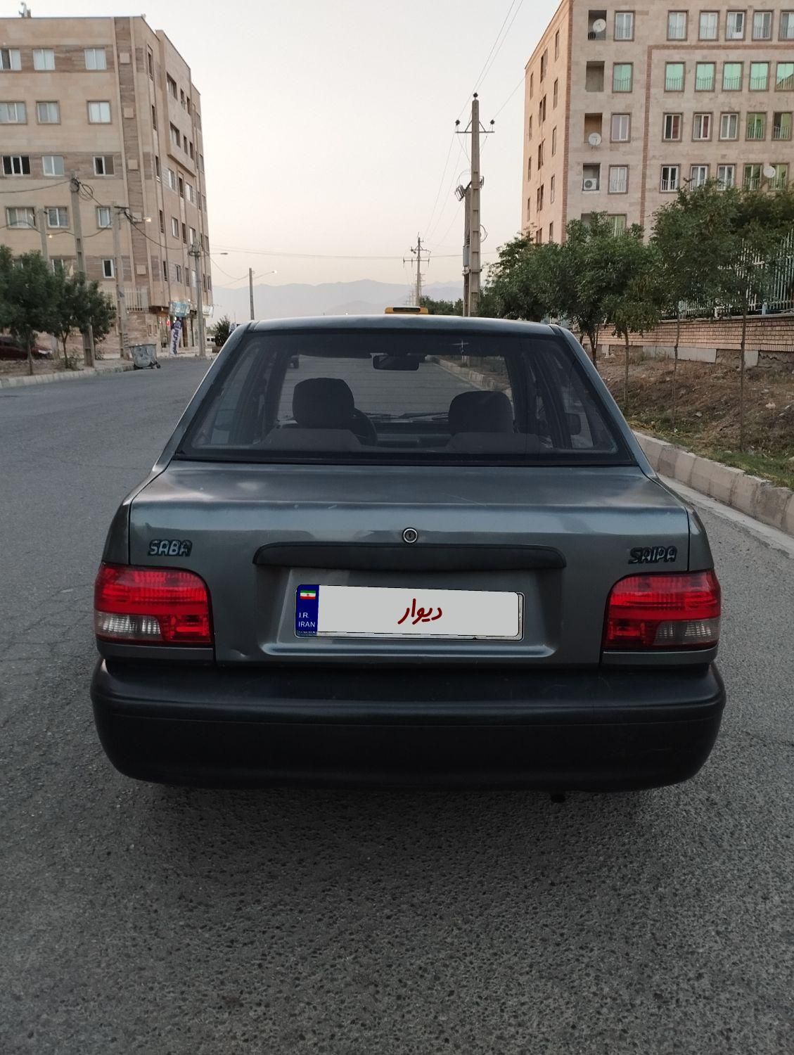 پراید صبا دنده‌ای - 1386