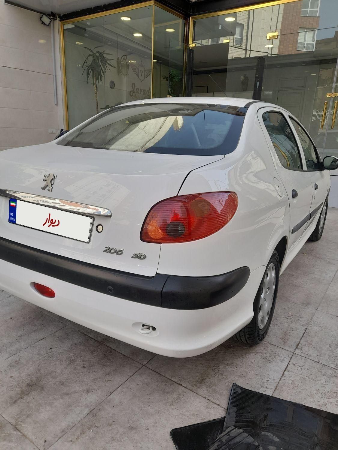 پژو 206 SD v8 - 1395