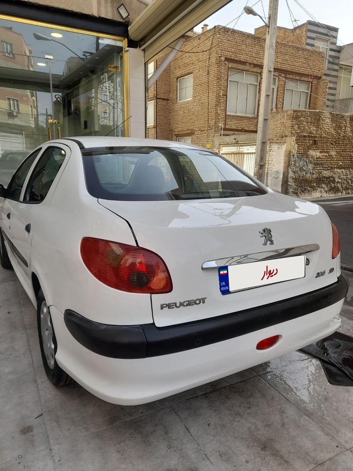 پژو 206 SD v8 - 1395