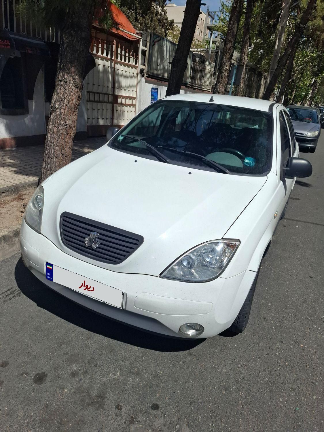 تیبا صندوق دار LX دوگانه سوز - 1389