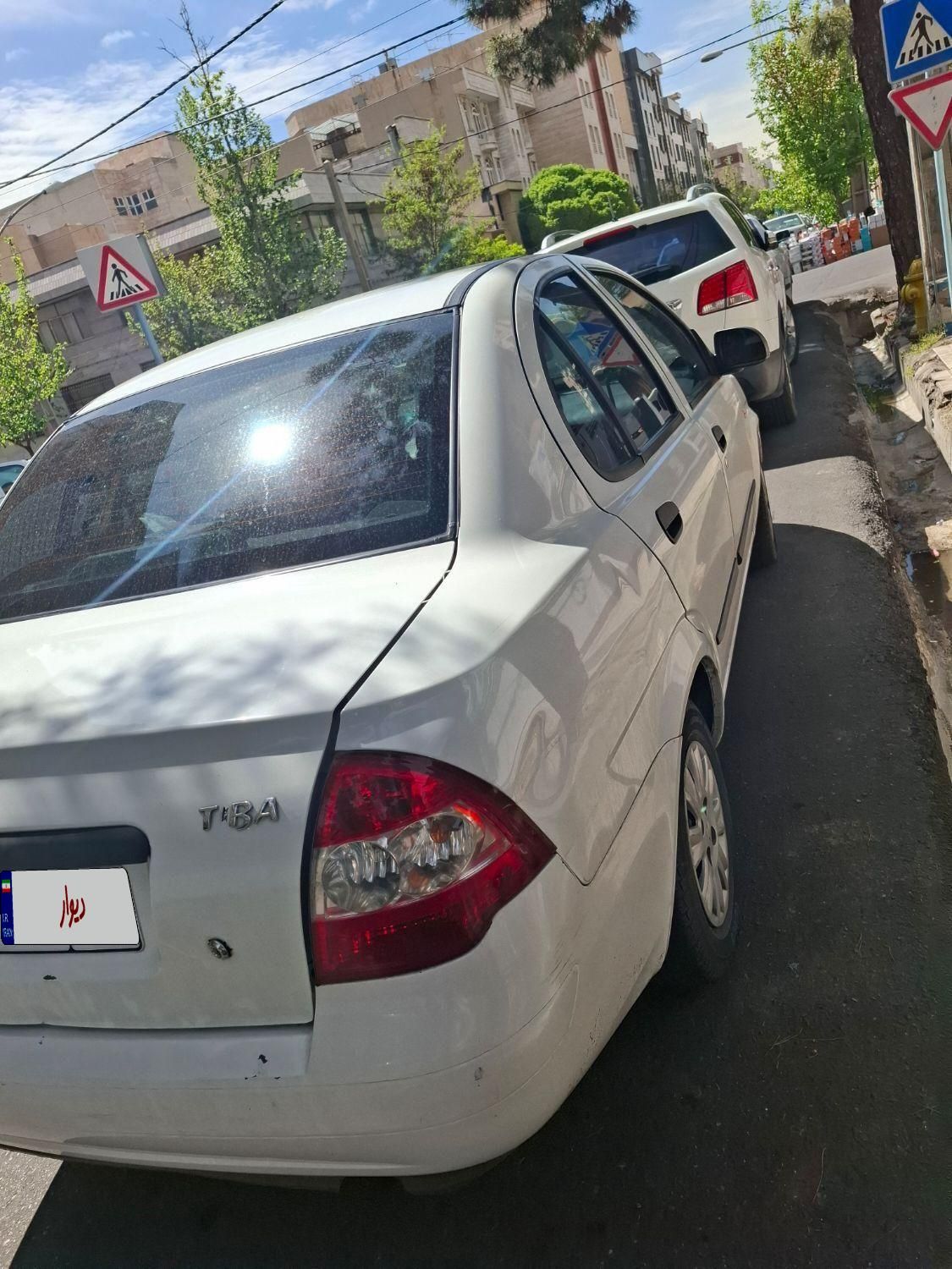تیبا صندوق دار LX دوگانه سوز - 1389