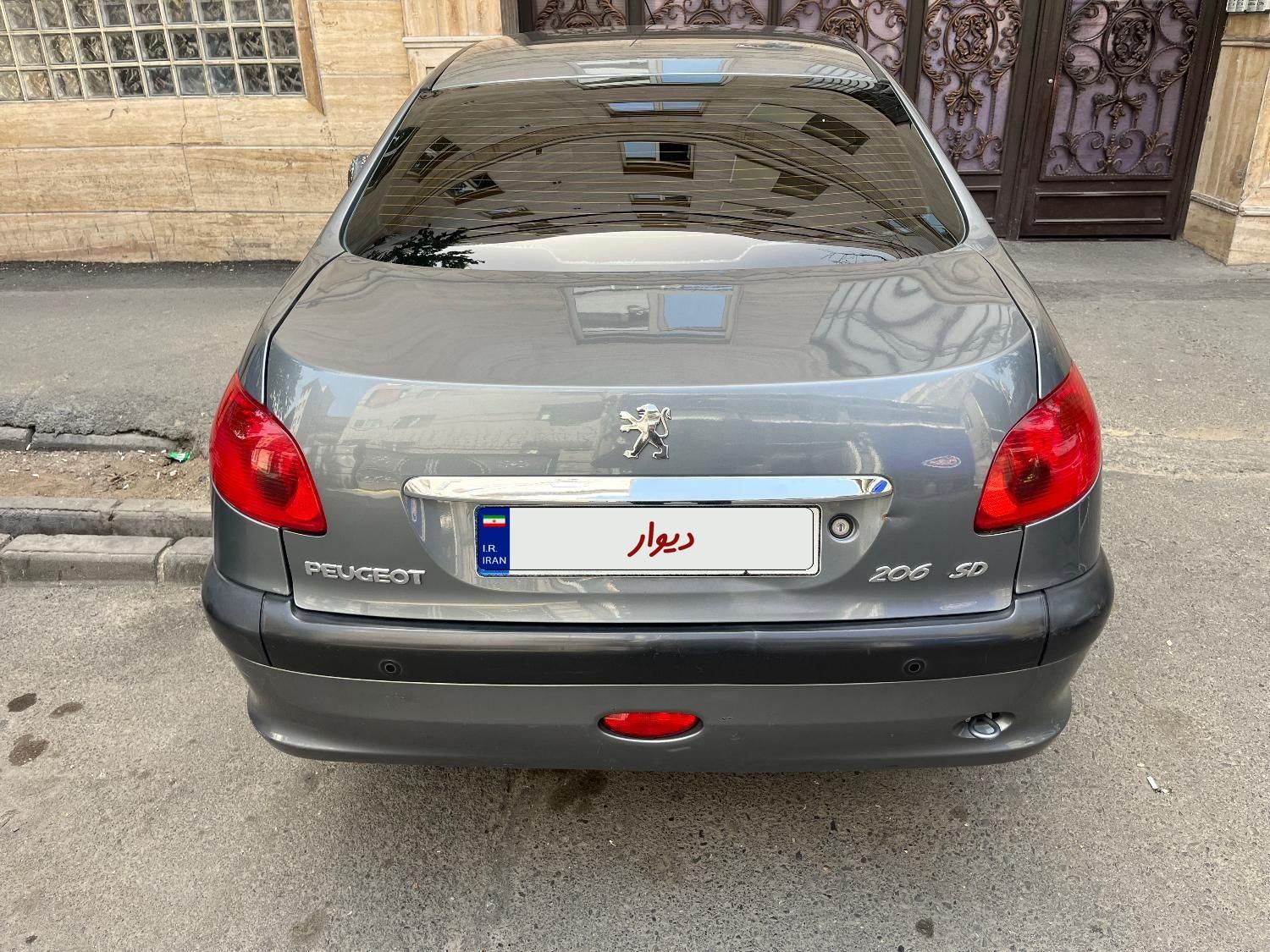 پژو 206 SD v8 - 1396