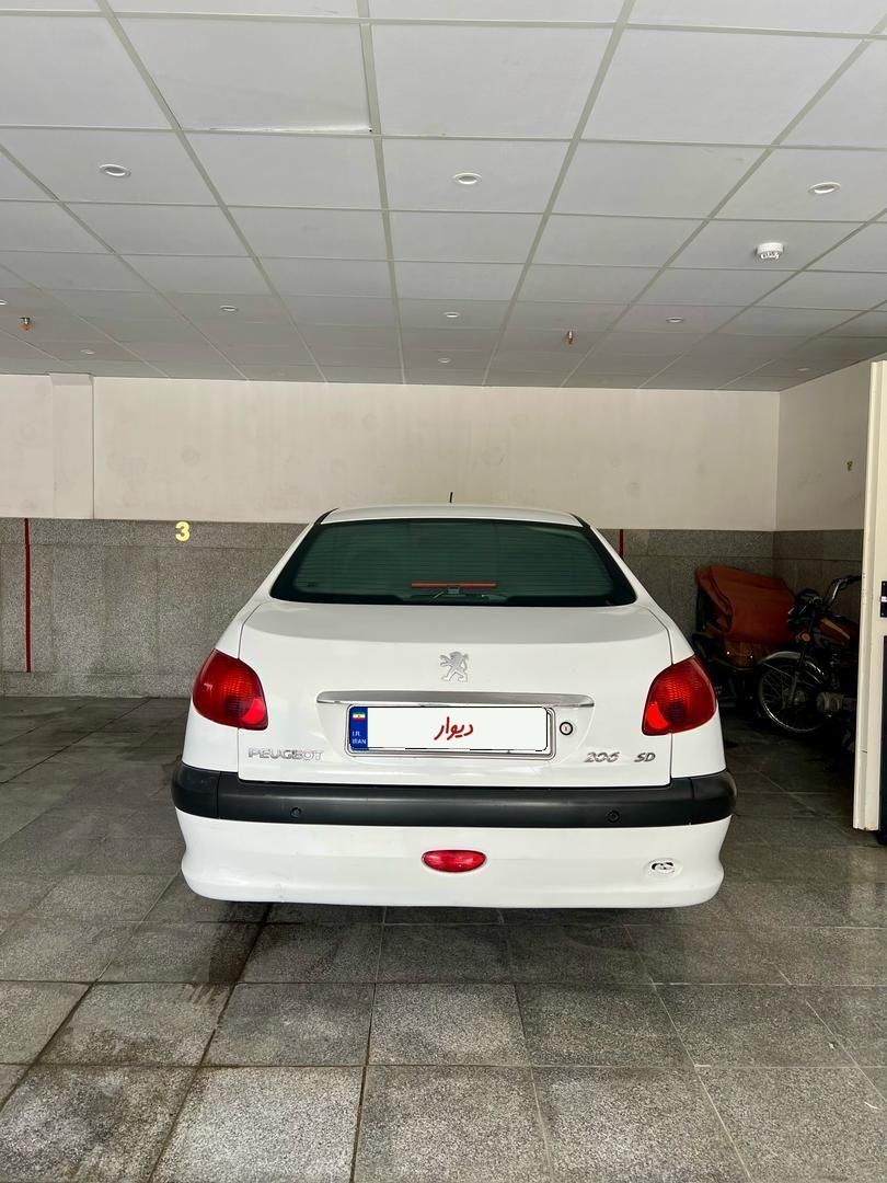 پژو 206 SD v8 - 1398