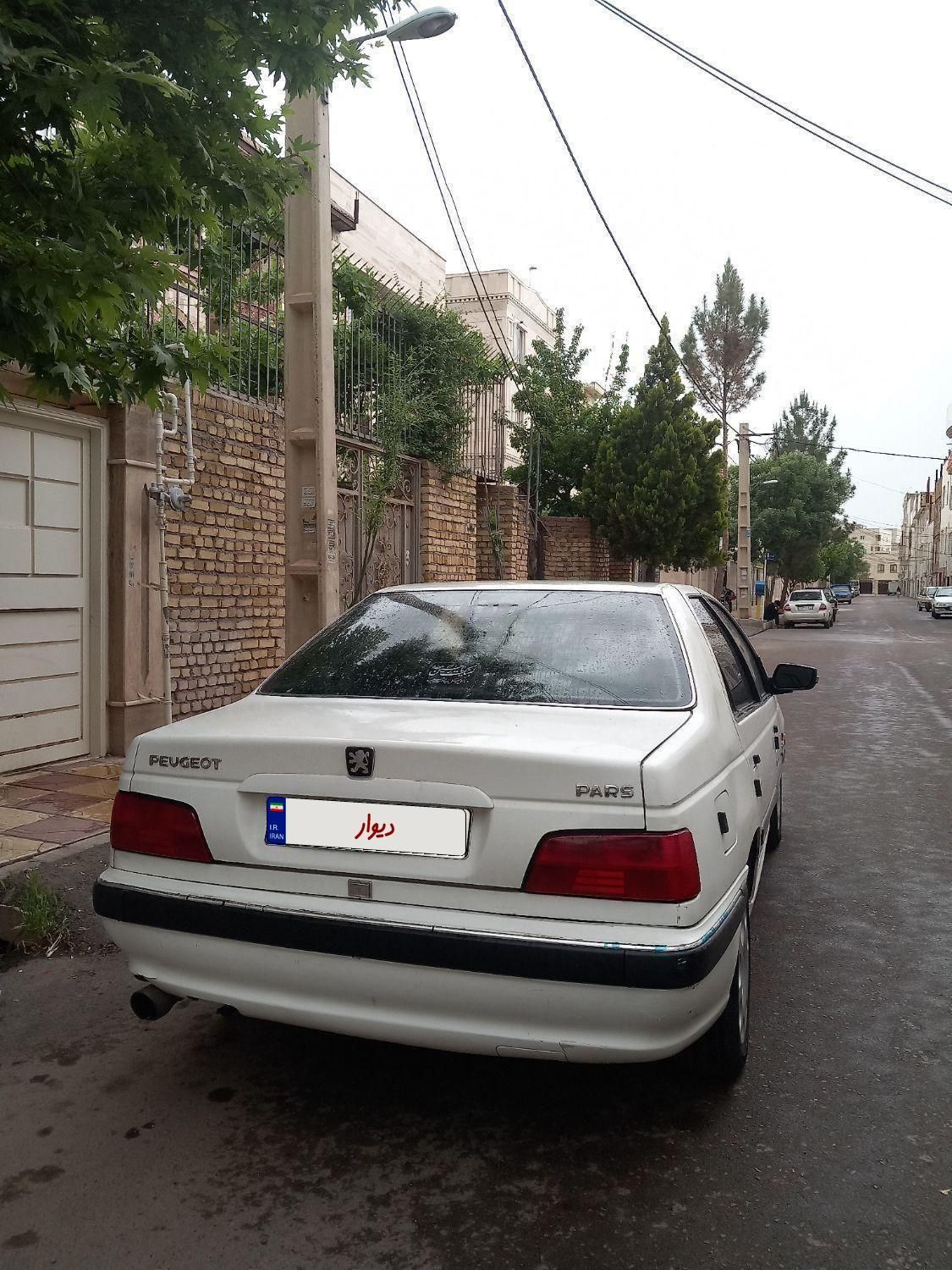 پژو پارس دوگانه سوز - 1389