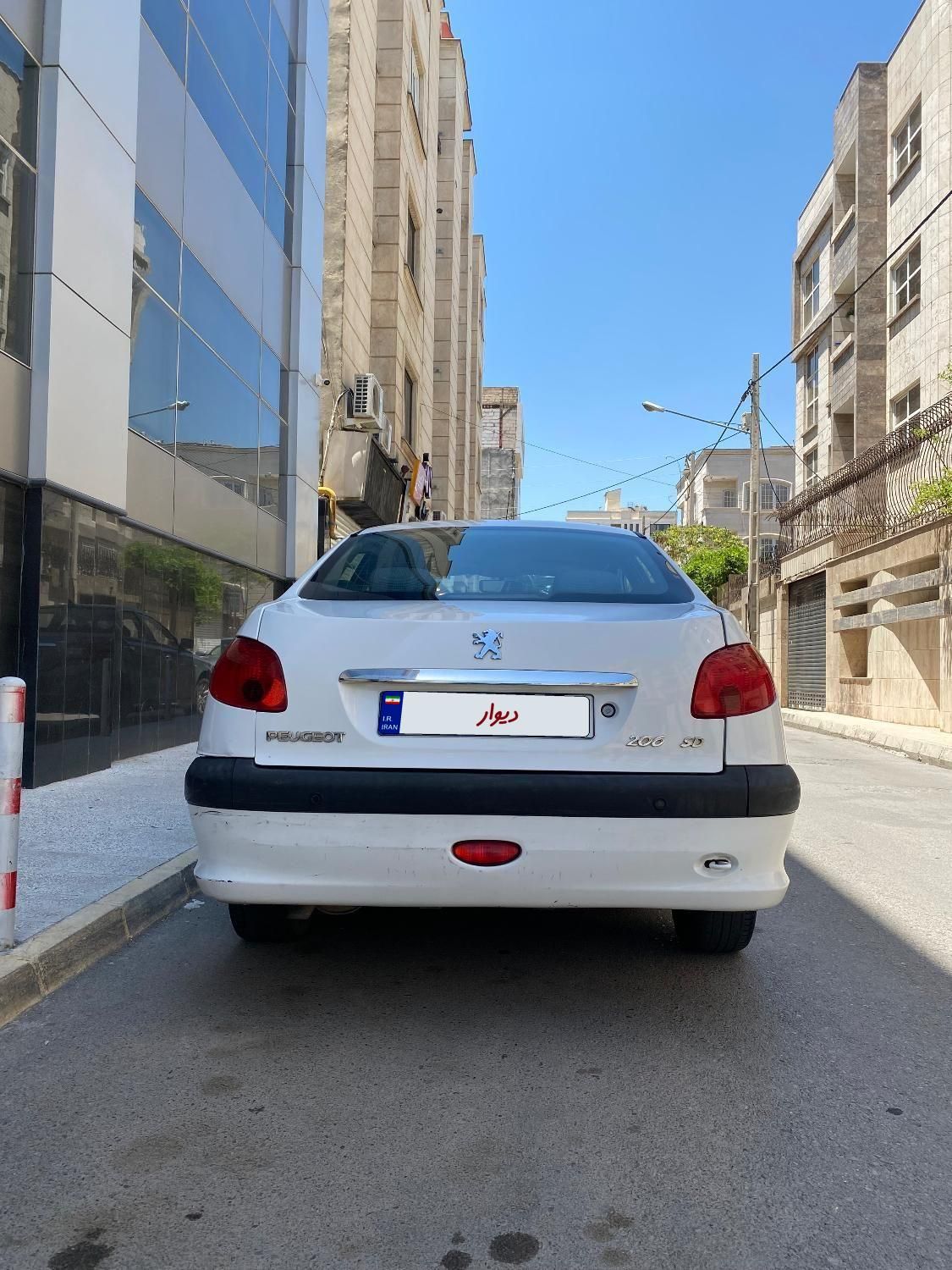 پژو 206 SD v8 - 1395