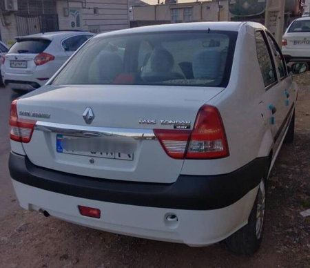 رنو پارس تندر گیربکس JHQ + مولتی مدیا - 1396