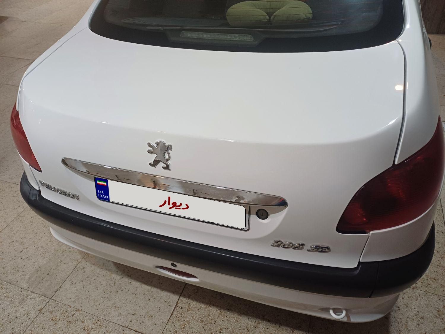 پژو 206 SD v8 - 1400