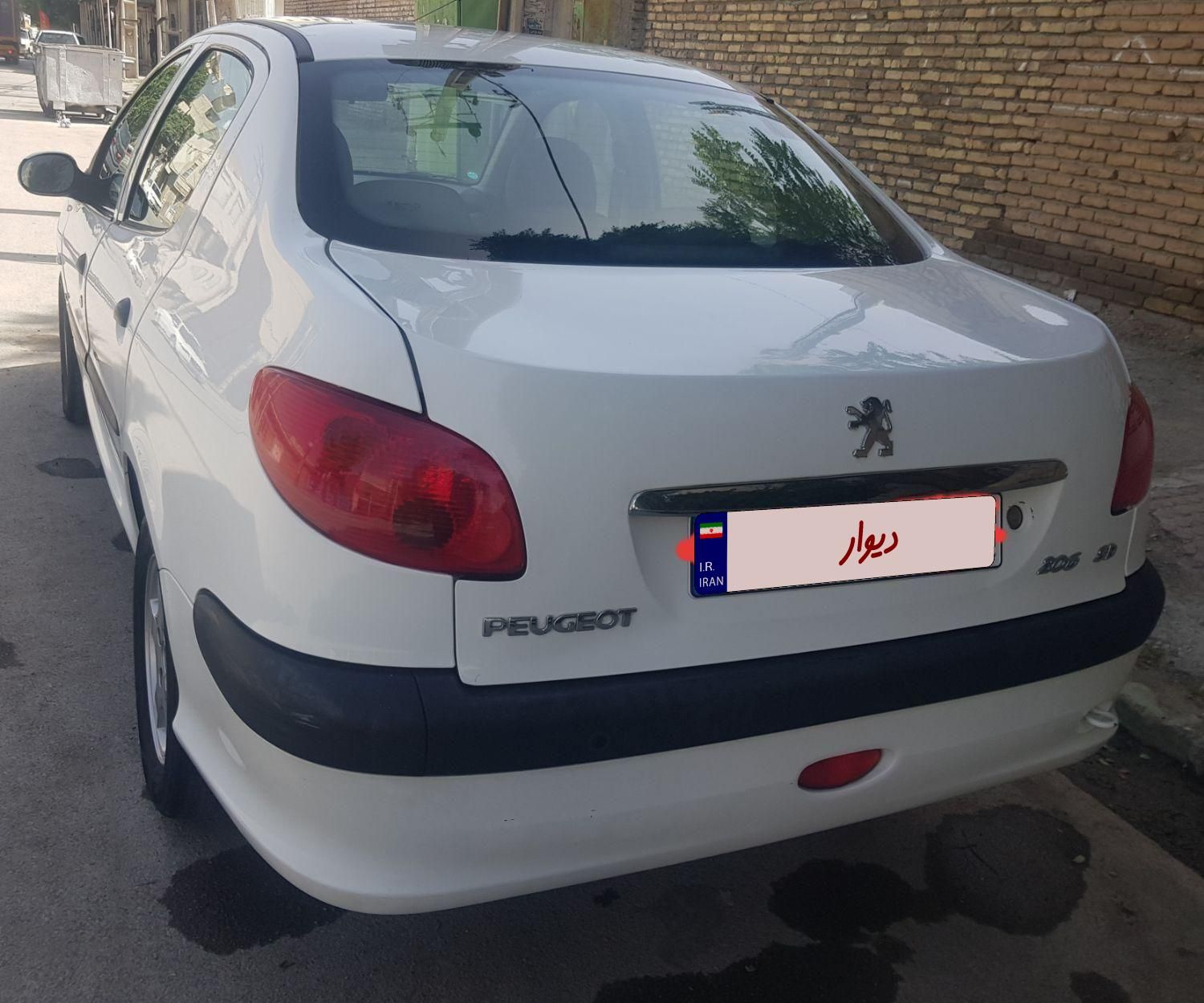 پژو 206 SD v8 - 1395