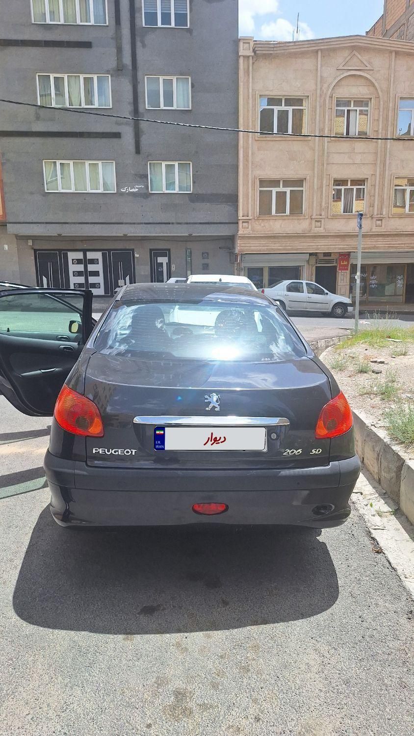 پژو 206 SD v8 - 1393
