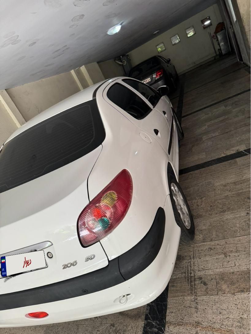 پژو 206 SD v8 - 1393