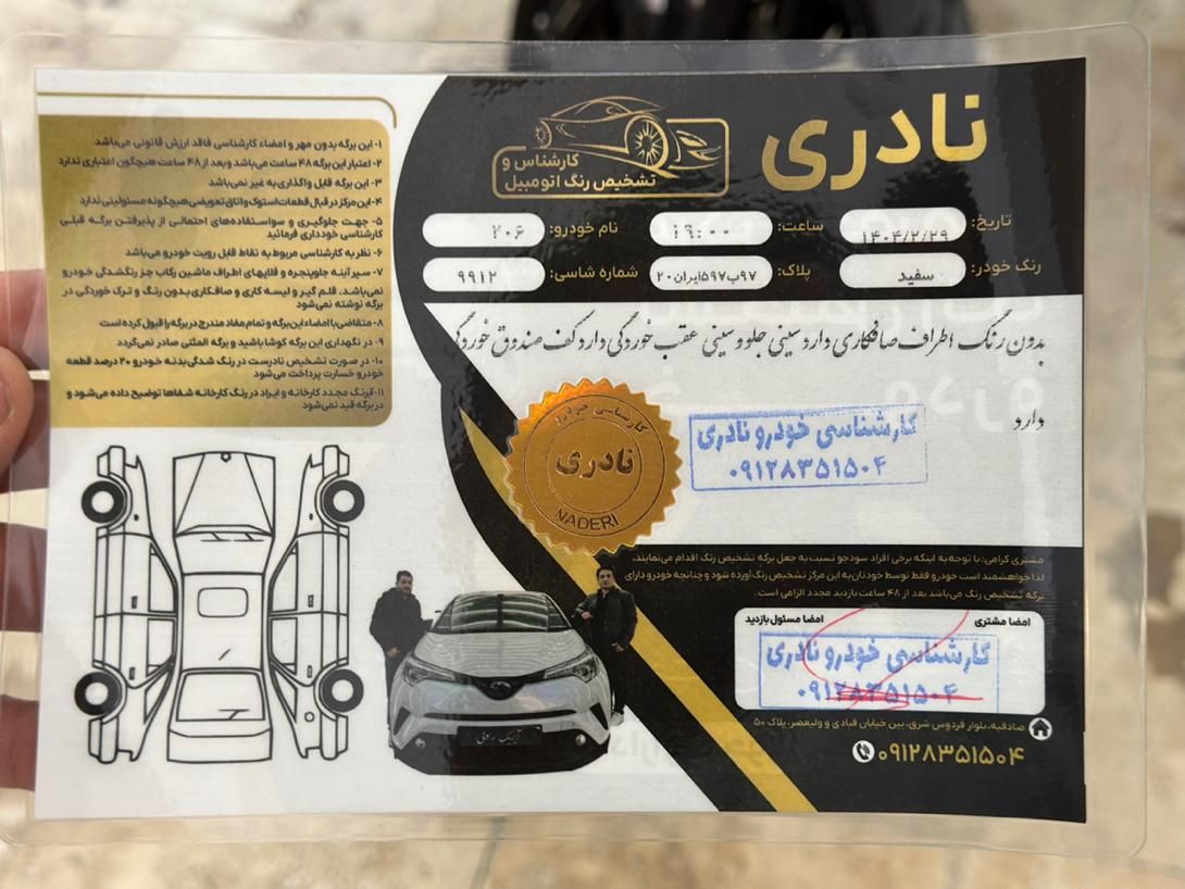 پژو 206 تیپ 2 - 1395