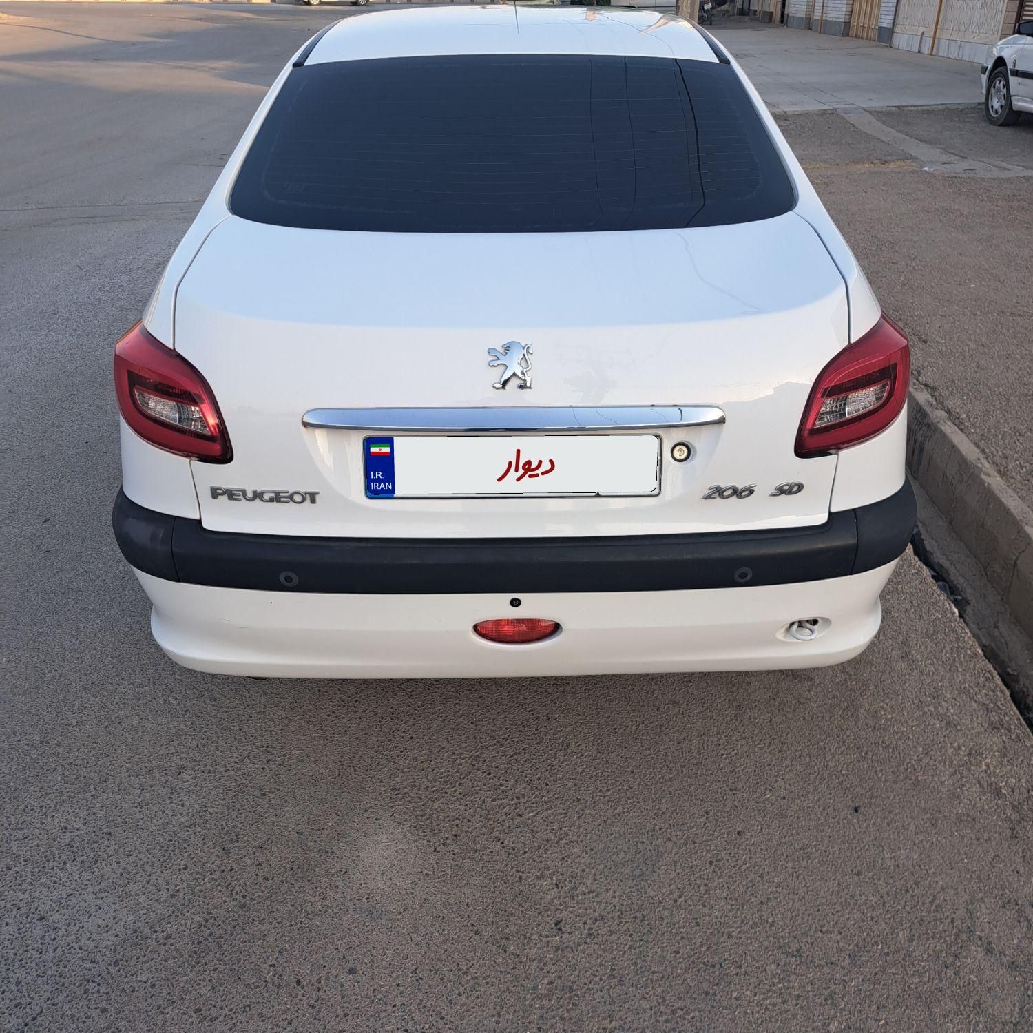 پژو 206 SD v8 - 1396