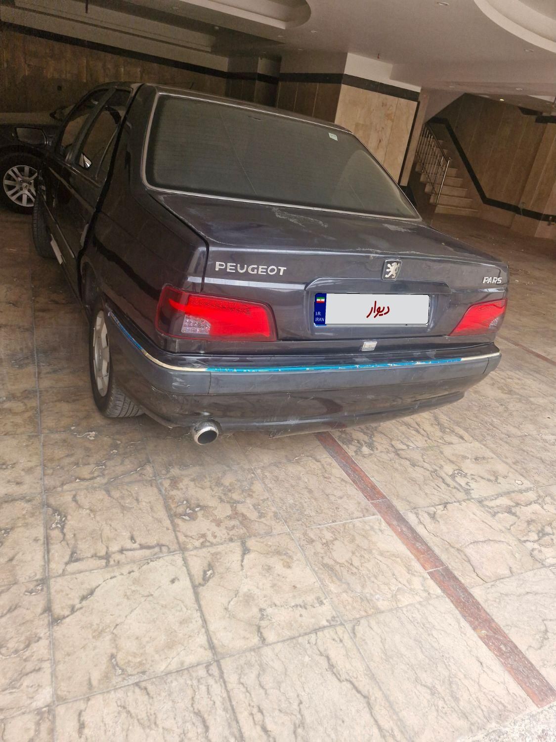 پژو پارس XU7ساده - 1381