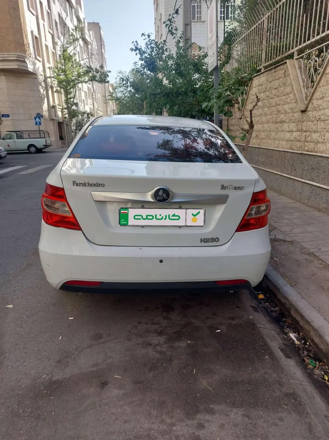 برلیانس H230 دنده‌ای - 2018