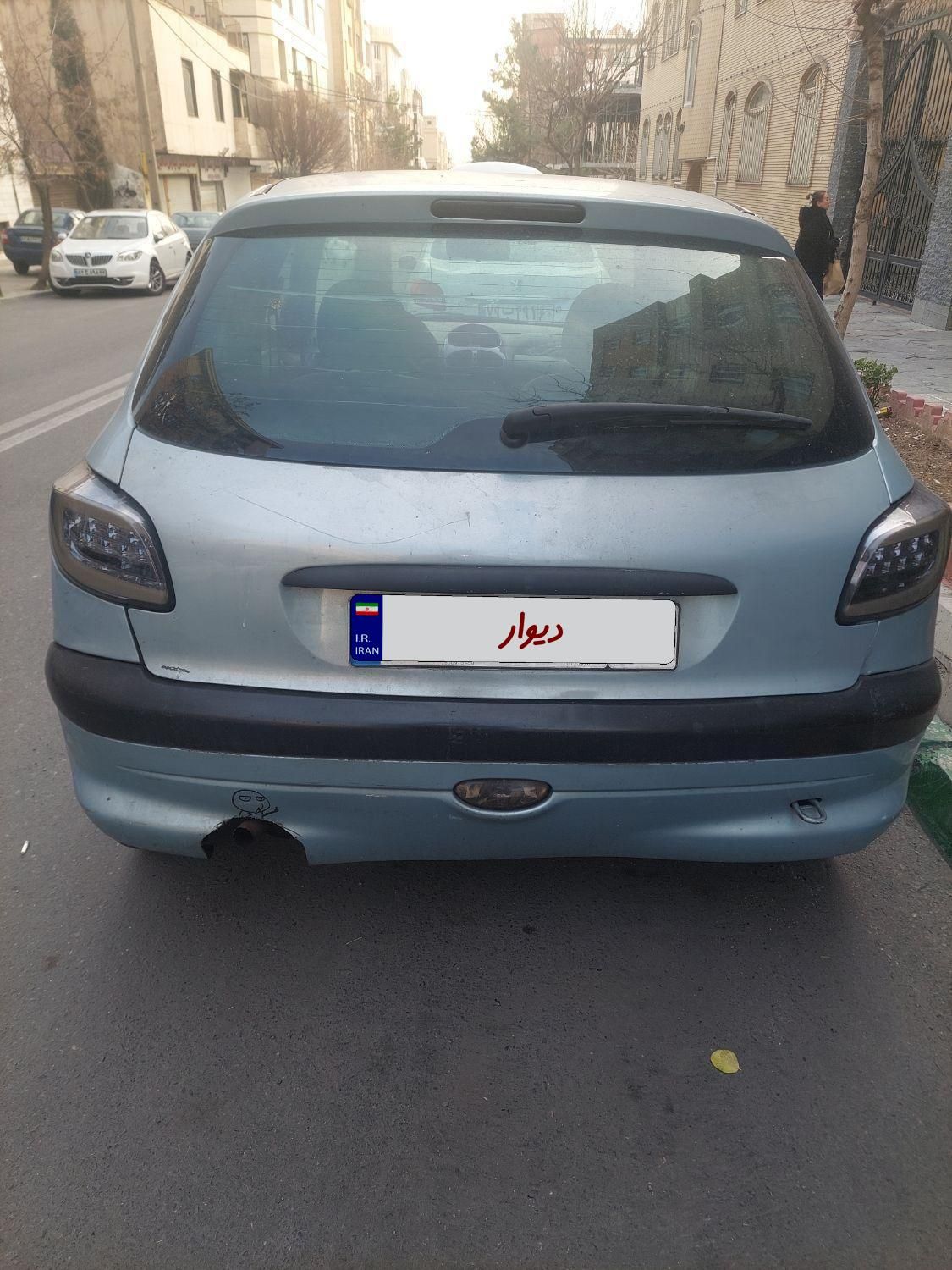 پژو 206 تیپ 5 - 1383