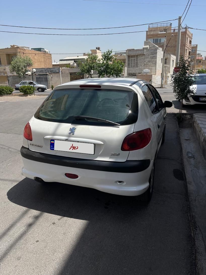 پژو 206 تیپ 2 - 1388