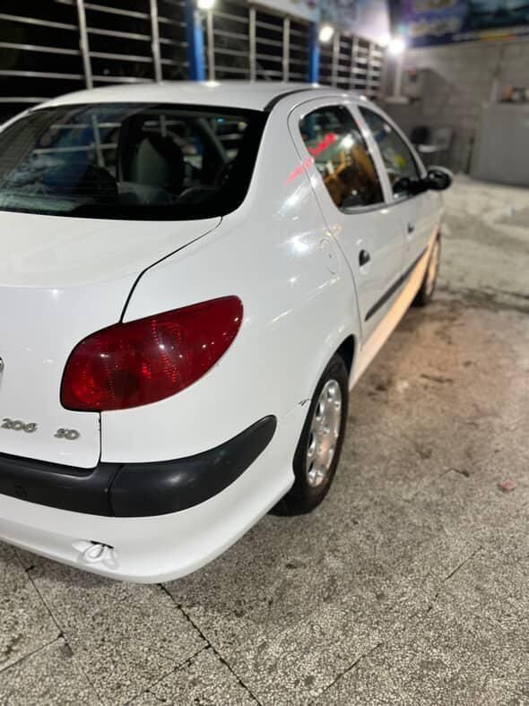پژو 206 SD v8 - 1396