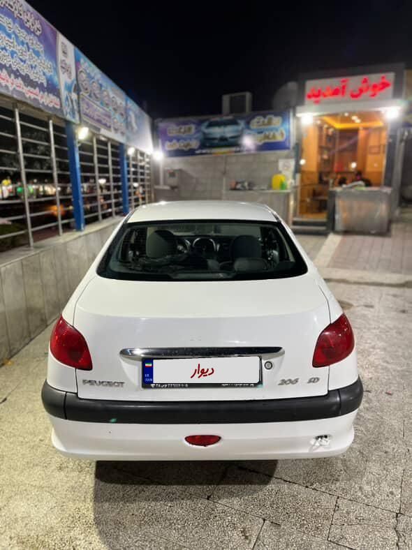 پژو 206 SD v8 - 1396