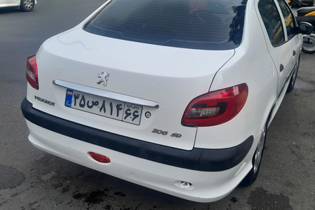 پژو 206 SD v8 - 1395