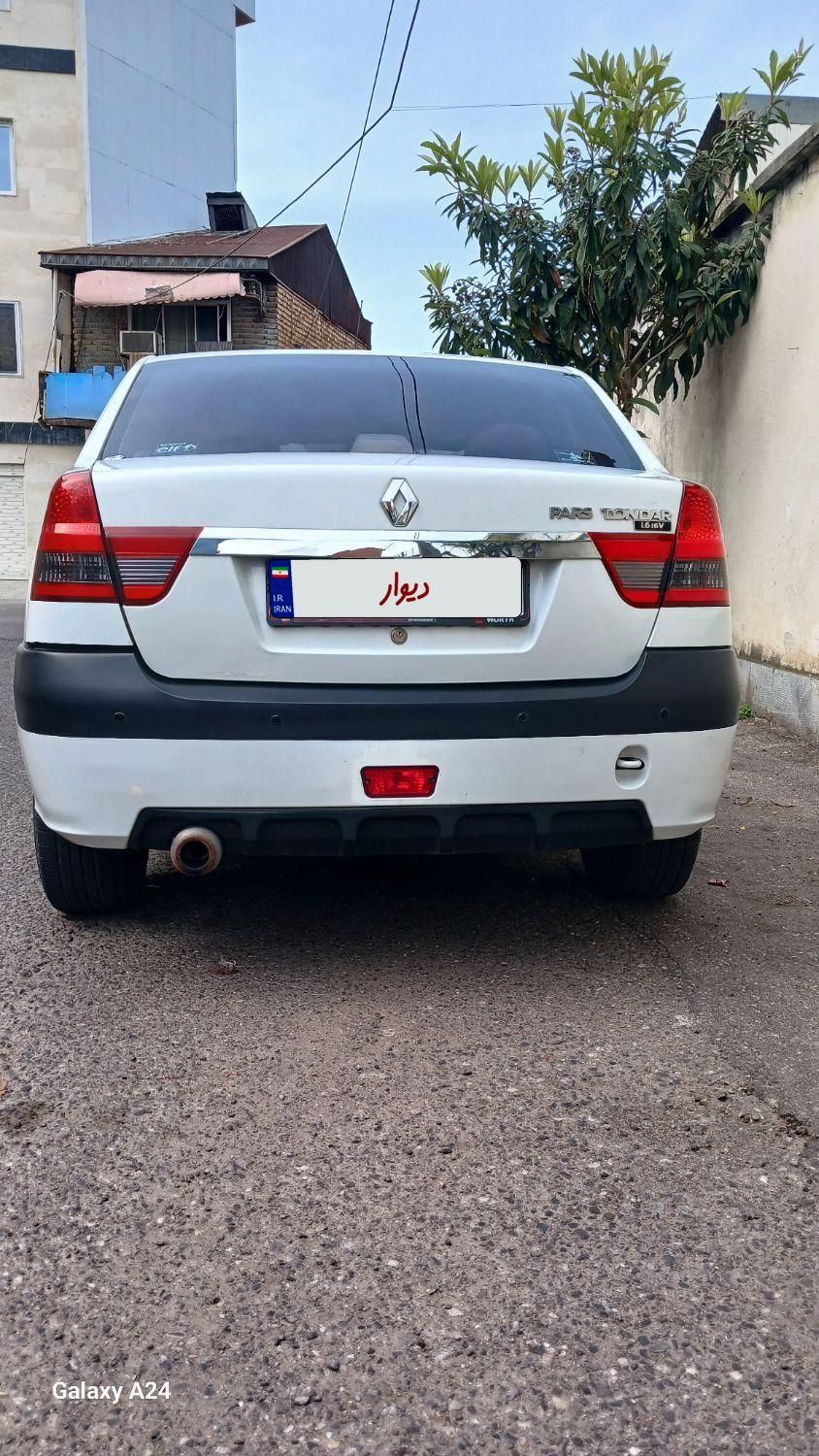رنو پارس تندر گیربکس JHQ + مولتی مدیا - 1396