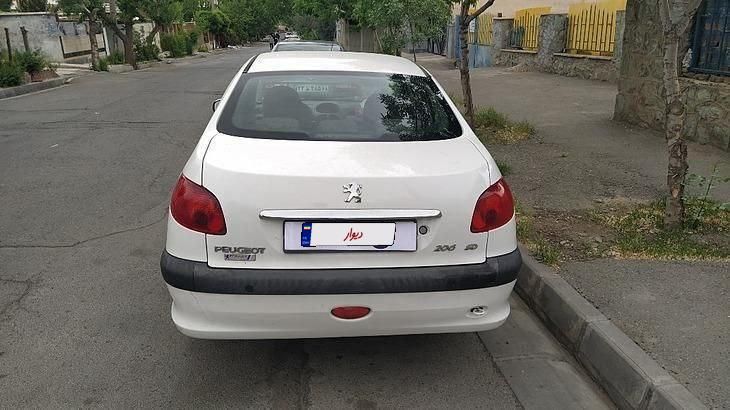 پژو 206 SD v8 - 1391