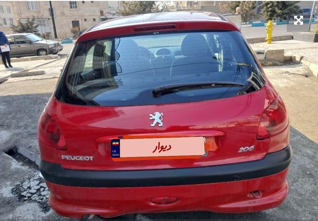 پژو 206 تیپ 2 - 1396