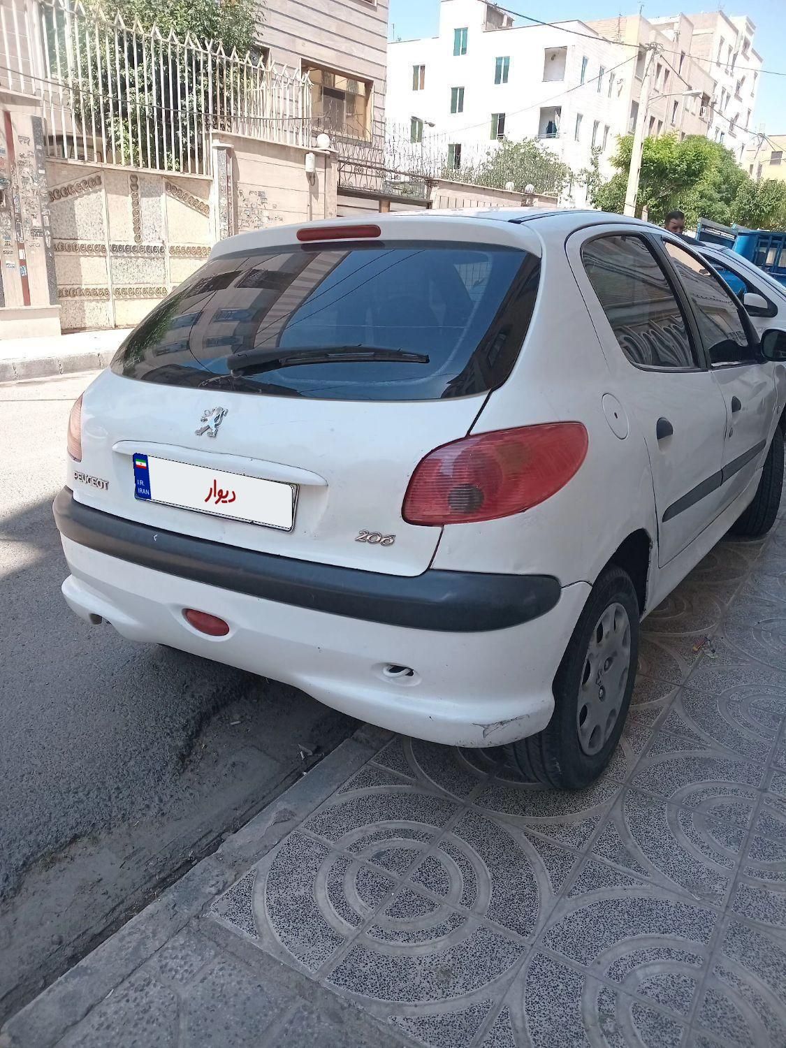 پژو 206 تیپ 2 - 1387