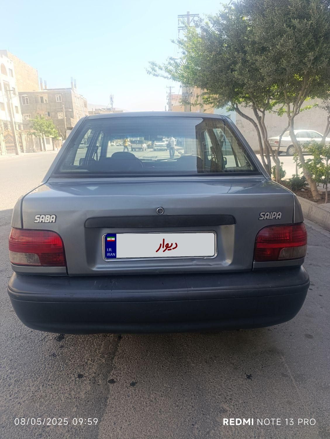 پراید صبا دنده‌ای - 1387