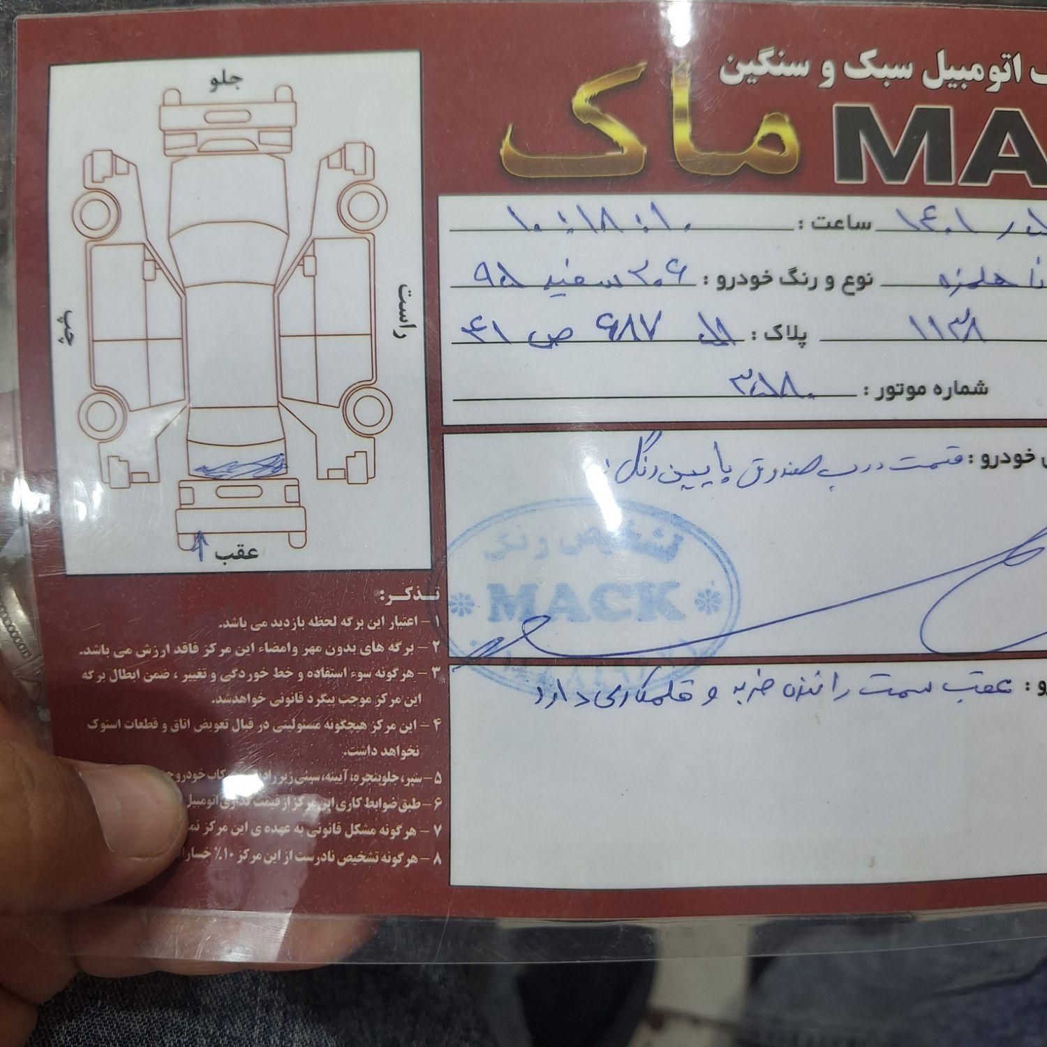 پژو 206 SD v8 - 1395