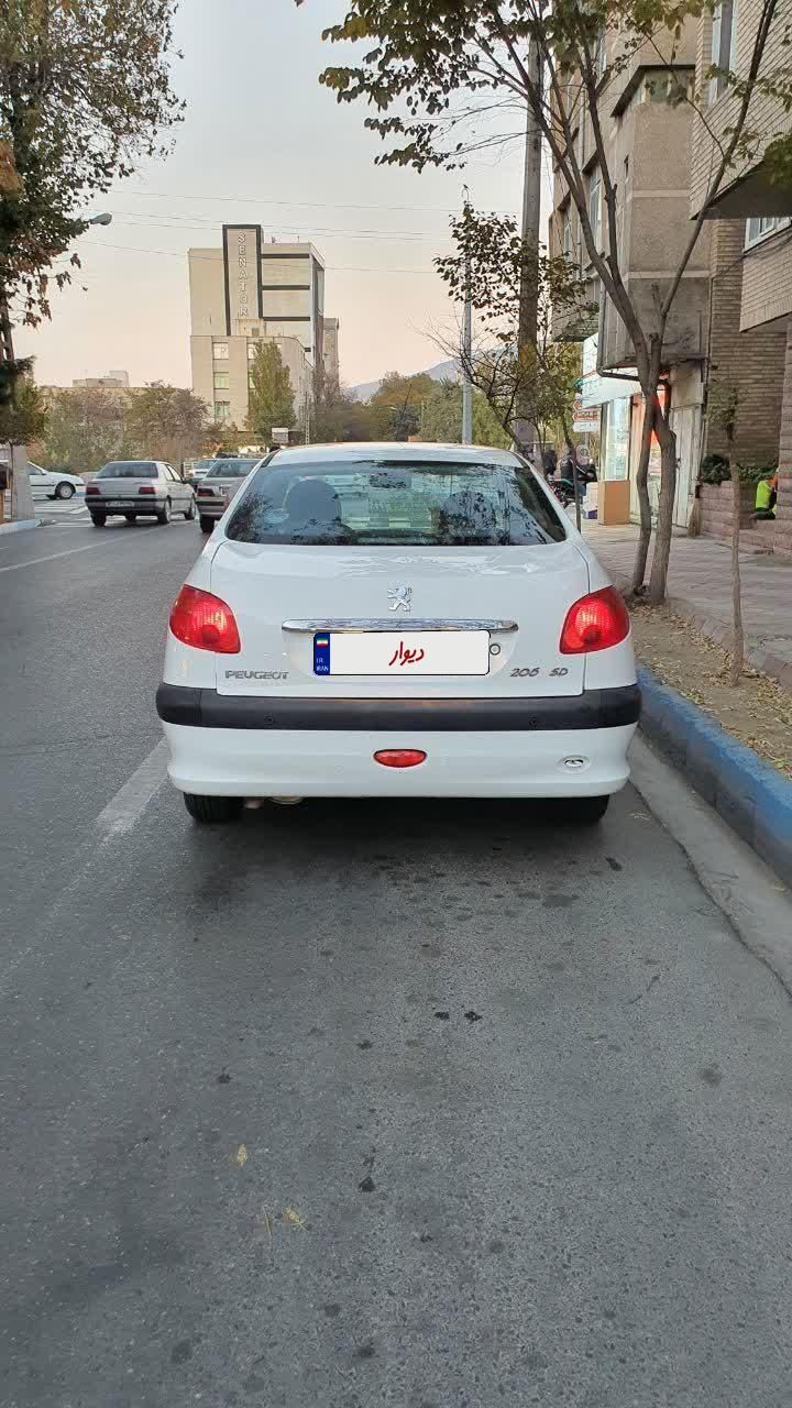 پژو 206 SD v8 - 1397