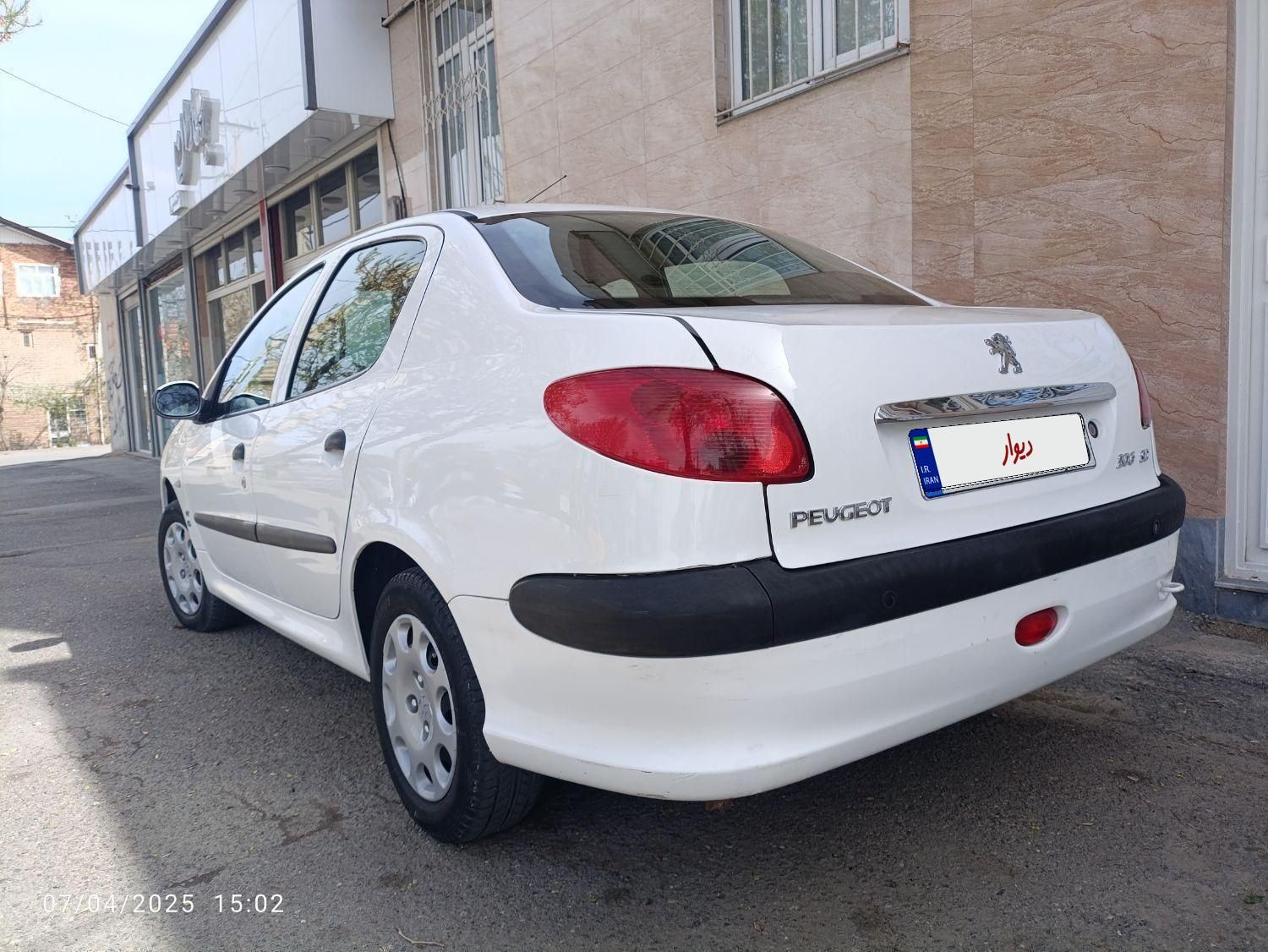 پژو 206 SD v8 - 1396