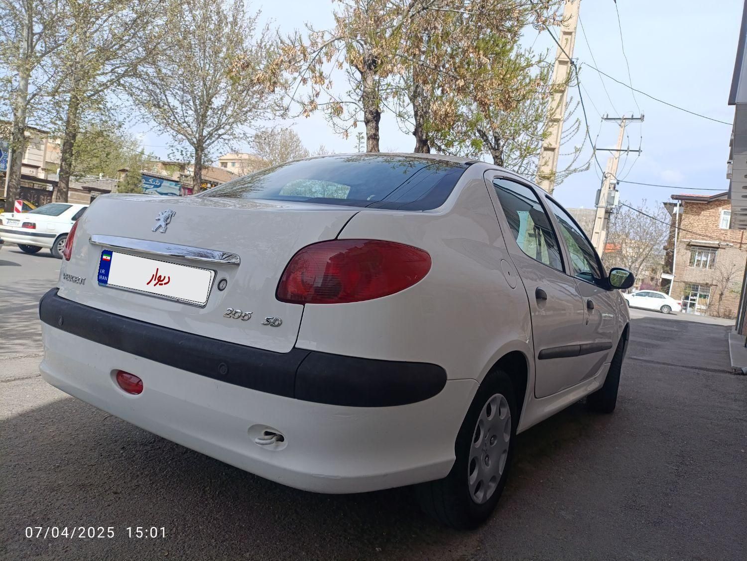 پژو 206 SD v8 - 1396